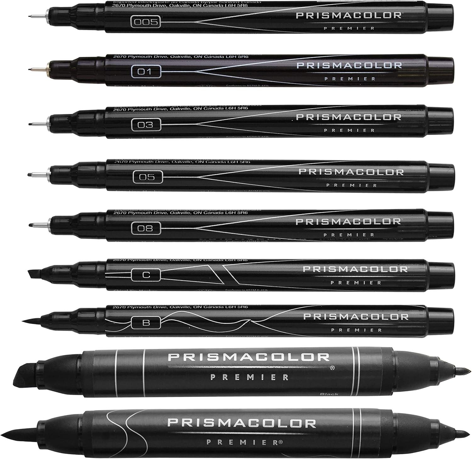 imagePrismacolor Premier Beginner Hand Lettering Set With Illustration Markers Art Markers Pencils Eraser And Tips Pamphlet Adult Coloring 8 CountAdvanced
