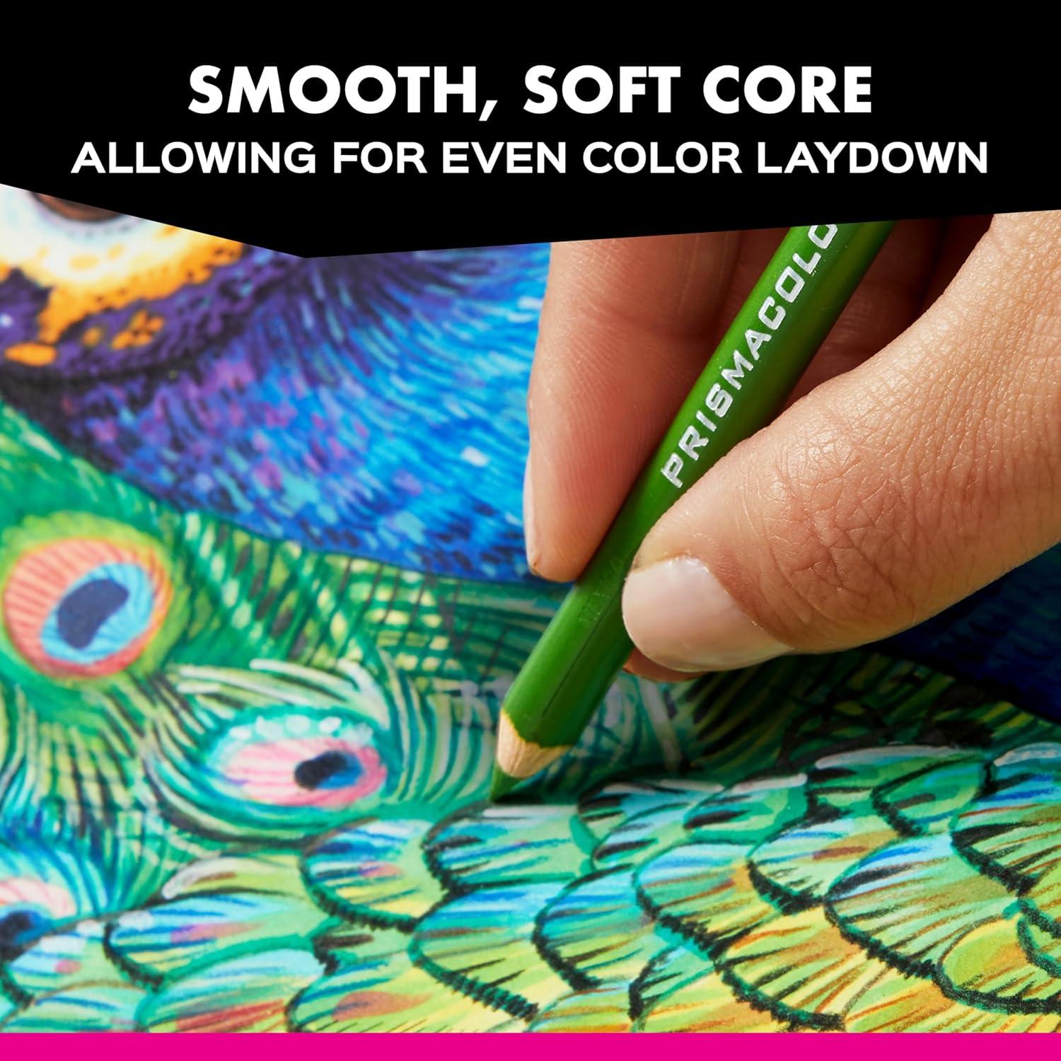 imagePrismacolor Premier Colored Pencils Soft Core 48 Pack24 Count Pack of 1