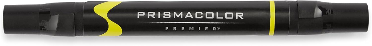 imagePrismacolor Premier DoubleEnded Art Markers Fine And Brush Tip Adult Coloring 12 Pack12 Count