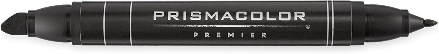 imagePrismacolor Premier DoubleEnded Art Markers Fine And Chisel Tip Adult Coloring 24 Pack