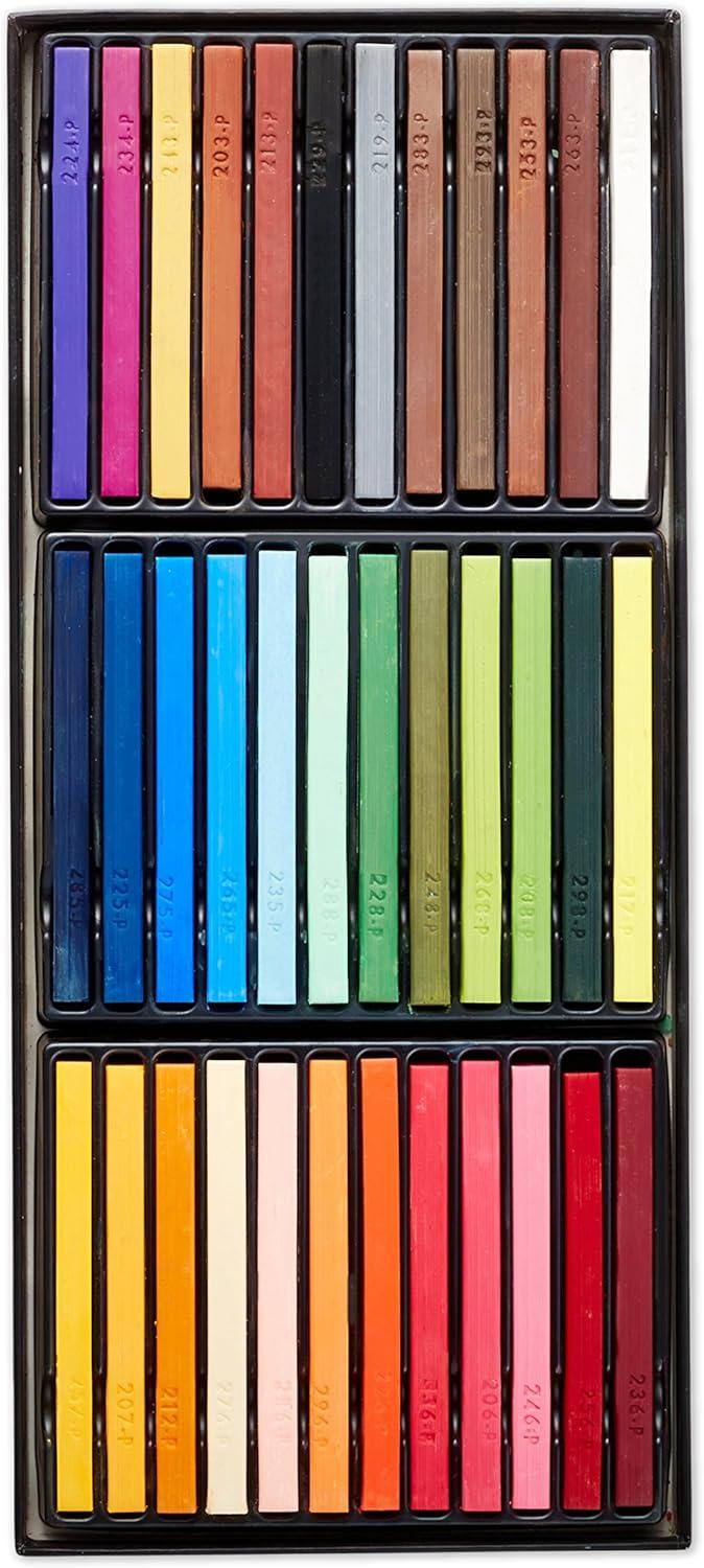 imagePrismacolor Premier Nupastel Firm Pastel Color Sticks Adult Coloring 36 Pack36 Count Pack of 1