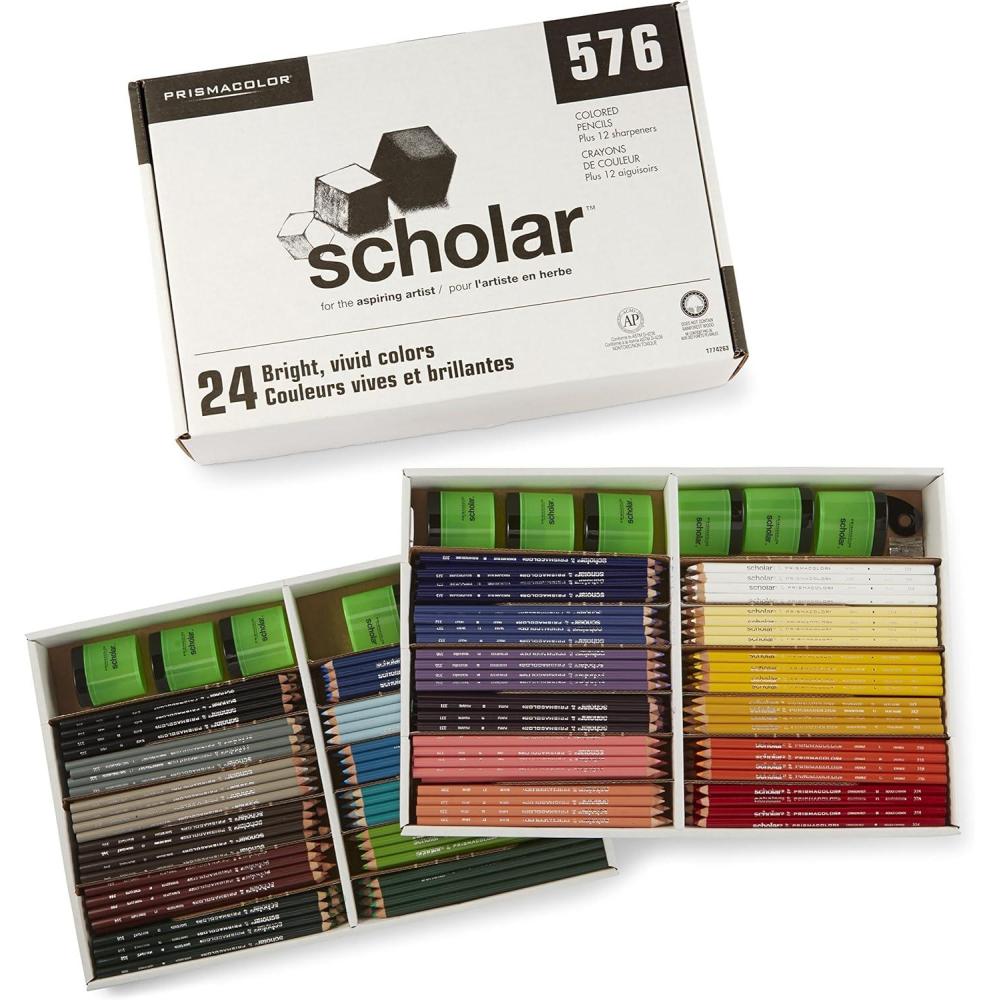 imagePrismacolor Class Pack Wood Colored Pencil 1774263Assorted