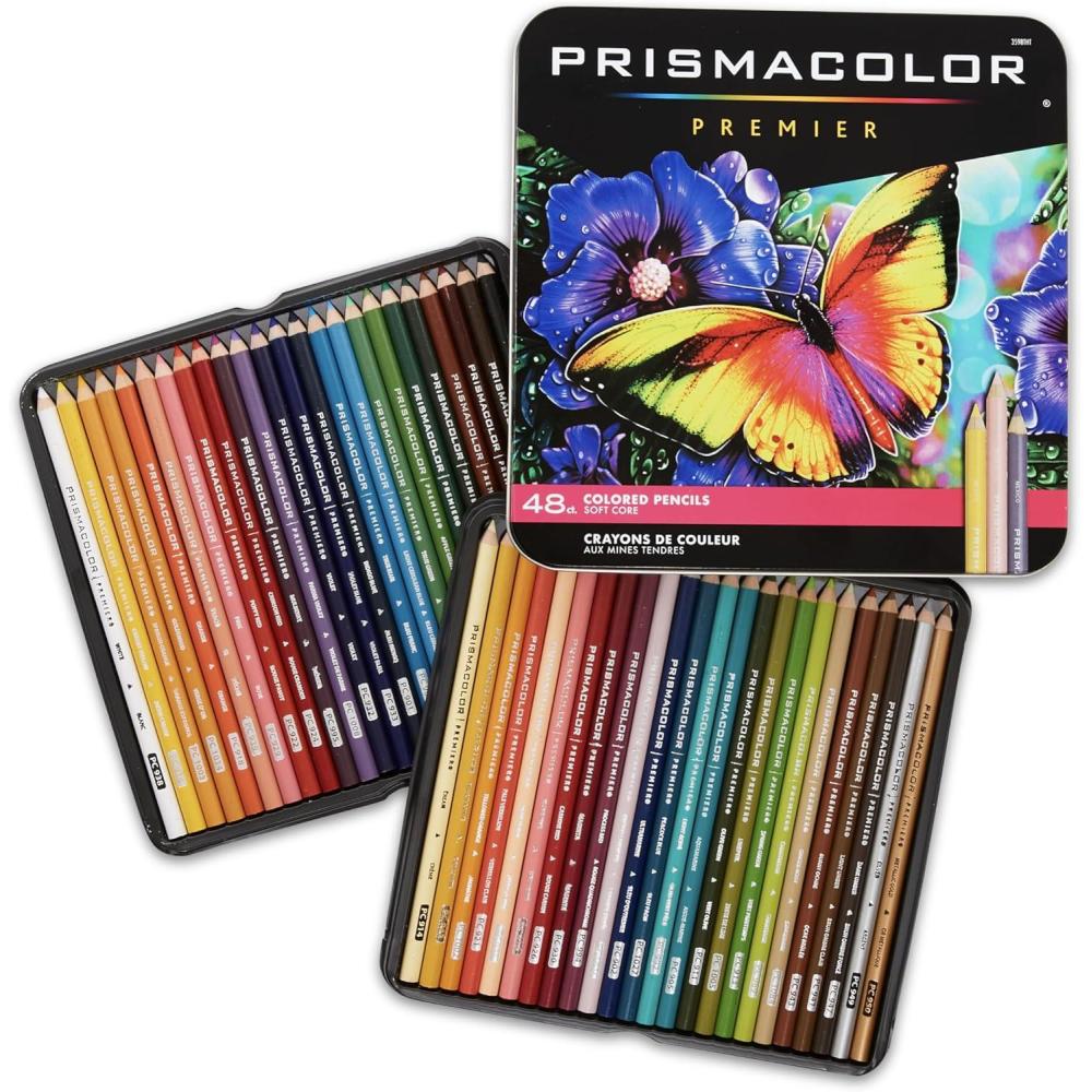 imagePrismacolor Premier Colored Pencils Soft Core 48 Pack48 Count Pack of 1