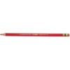 imagePrismacolor ColErase Pencil with Eraser Carmine Red LeadBarrel 12Count