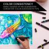imagePrismacolor Premier DoubleEnded Art Markers Fine And Chisel Tip Manga Colors Adult Coloring 12 PackHyper Brights