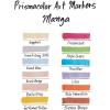 imagePrismacolor Premier DoubleEnded Art Markers Fine And Chisel Tip Manga Colors Adult Coloring 12 PackManga