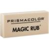 imagePrismacolor Premier Magic Rub Vinyl Erasers 12 PackMagin Rub Vinyl Erasers