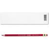 imagePrismacolor ColErase Pencil with Eraser Carmine Red LeadBarrel 12Count