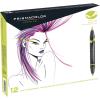 imagePrismacolor Premier DoubleEnded Art Markers Fine And Brush Tip Adult Coloring 12 Pack12 Count