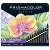 imagePrismacolor Premier DoubleEnded Art Markers Fine And Chisel Tip Manga Colors Adult Coloring 12 PackPastel