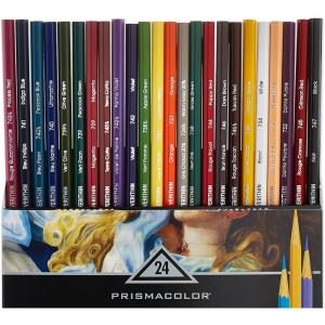 imagePrismacolor 2427 Premier Verithin Colored Pencils 24Count24 Count Pack of 1