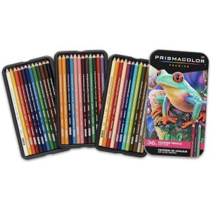 imagePrismacolor Premier Colored Pencils Soft Core 48 Pack36 Count Pack of 1