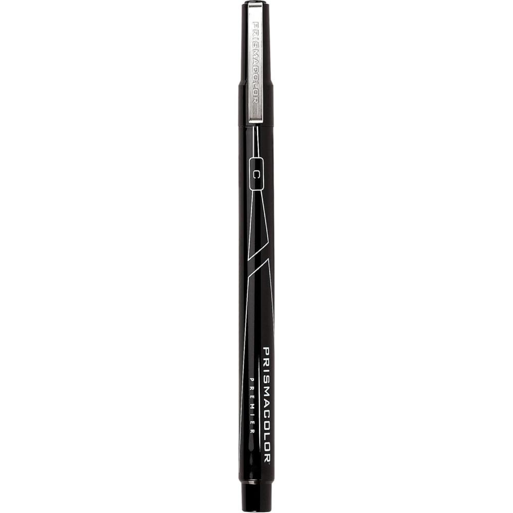 imagePrismacolor 1738850 Premier Illustration Markers Chisel Tip Black 1Count
